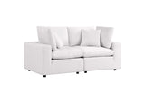 EEI-5576-WHI Commix Overstuffed Outdoor Patio Loveseat By Modway