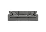 EEI-5578-CHA Commix Overstuffed Outdoor Patio Sofa By Modway