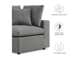 EEI-5578-CHA Commix Overstuffed Outdoor Patio Sofa By Modway