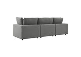 EEI-5578-CHA Commix Overstuffed Outdoor Patio Sofa By Modway
