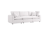 EEI-5578-WHI Commix Overstuffed Outdoor Patio Sofa By Modway
