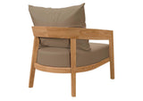 EEI-5602-NAT-LBR Brisbane Teak Wood Outdoor Patio Armchair By Modway
