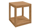 EEI-5607-NAT Carlsbad Teak Wood Outdoor Patio Side Table By Modway