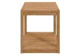 EEI-5607-NAT Carlsbad Teak Wood Outdoor Patio Side Table By Modway