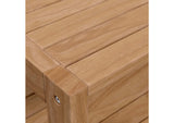 EEI-5608-NAT Carlsbad Teak Wood Outdoor Patio Coffee Table By Modway