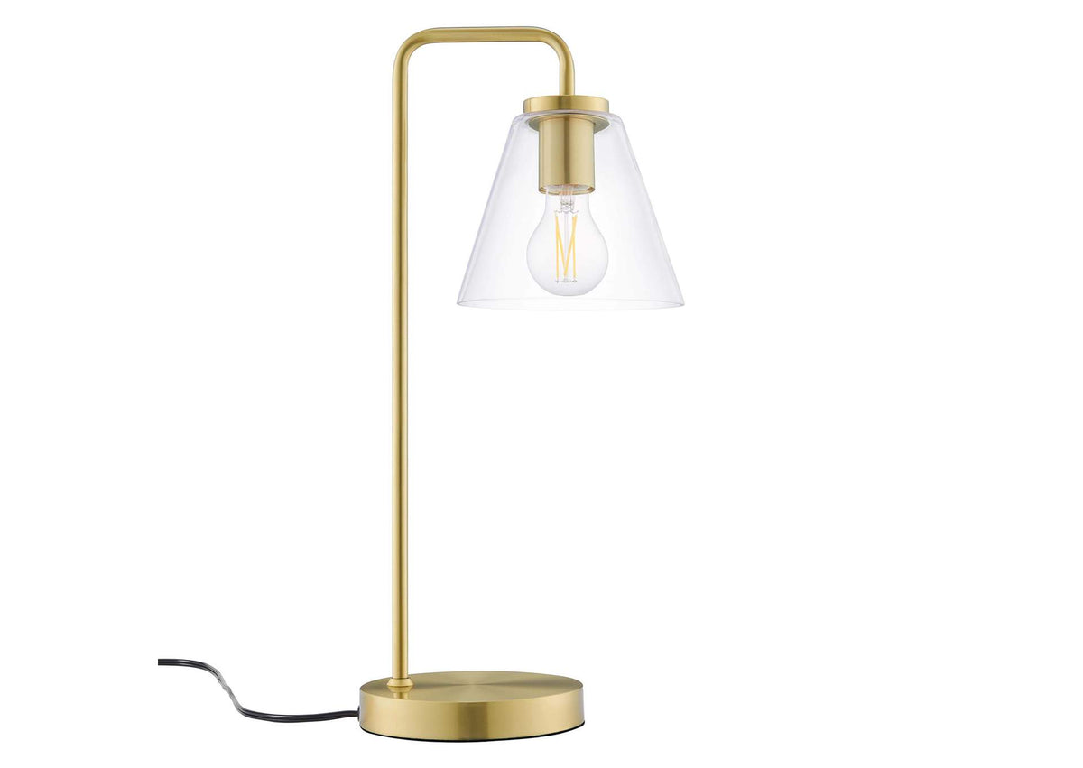 EEI-5619-SBR Element Glass Table Lamp By Modway