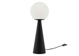 EEI-5621-WHI-BLK Apex Glass Globe Glass Table Lamp By Modway