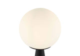EEI-5621-WHI-BLK Apex Glass Globe Glass Table Lamp By Modway