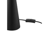 EEI-5621-WHI-BLK Apex Glass Globe Glass Table Lamp By Modway