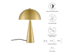 EEI-5624-SBR Selena Metal Table Lamp By Modway