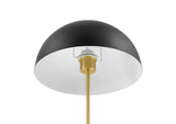 EEI-5629-BLK-SBR Ideal Metal Table Lamp By Modway