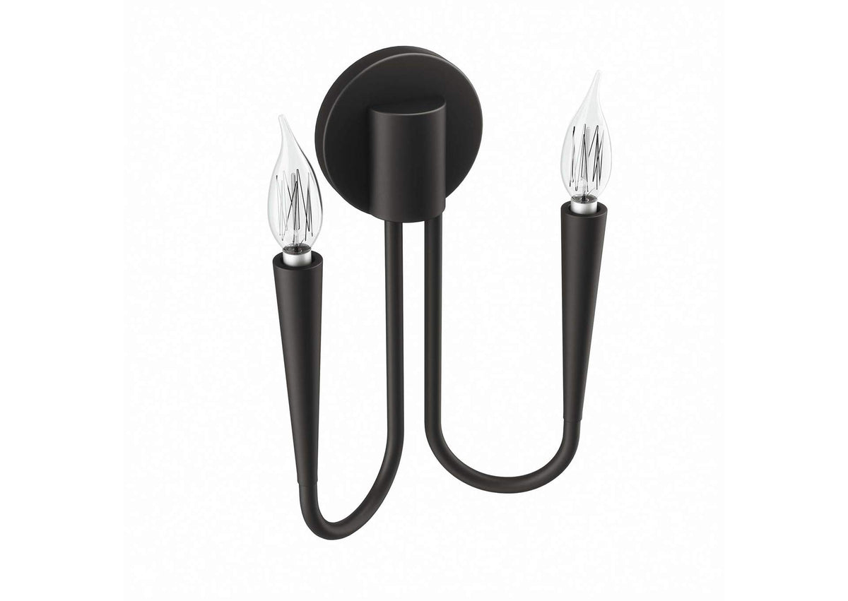 EEI-5666-BLK Penrose 2-Light Wall Sconce By Modway