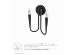 EEI-5666-BLK Penrose 2-Light Wall Sconce By Modway