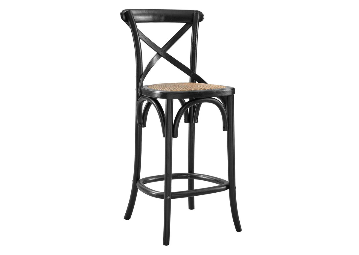 EEI-5667-BLK Gear Counter Stool By Modway