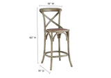 EEI-5667-GRY Gear Counter Stool By Modway
