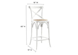 EEI-5667-WHI Gear Counter Stool By Modway