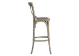 EEI-5668-GRY Gear Bar Stool By Modway