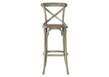 EEI-5668-GRY Gear Bar Stool By Modway