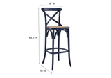 EEI-5668-MID Gear Bar Stool By Modway