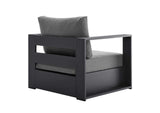 EEI-5675-GRY-CHA Tahoe Outdoor Patio Powder-Coated Aluminum Armchair By Modway