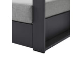 EEI-5675-GRY-GRY Tahoe Outdoor Patio Powder-Coated Aluminum Armchair By Modway
