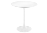 EEI-5678-WHI-WHI Lippa 20" Round Wood Side Table By Modway