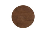 EEI-5684-GLD-WAL Lippa 20" Round Wood Side Table By Modway