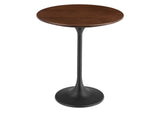 EEI-5689-BLK-WAL Lippa 20" Round Wood Side Table By Modway