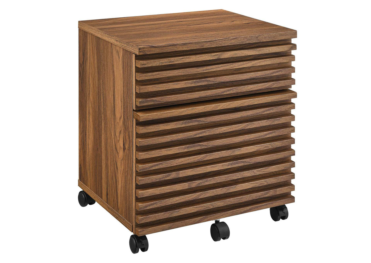 EEI-5704-WAL Render Wood File Cabinet By Modway