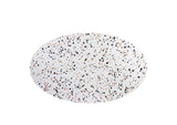 EEI-5736-GLD-WHI Lippa 60" Oval Terrazzo Dining Table By Modway