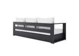 EEI-5750-GRY-WHI Tahoe 2-Piece Outdoor Patio Powder-Coated Aluminum Set By Modway