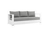 EEI-5750-WHI-GRY Tahoe 2-Piece Outdoor Patio Powder-Coated Aluminum Set By Modway