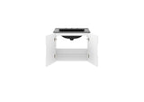 EEI-5782-WHI-BLK Vitality 24" Bathroom Vanity By Modway