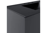 EEI-5783-GRY-BLK Vitality 36" Bathroom Vanity By Modway