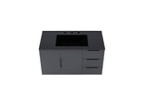 EEI-5783-GRY-BLK Vitality 36" Bathroom Vanity By Modway