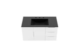 EEI-5783-WHI-BLK Vitality 36" Bathroom Vanity By Modway