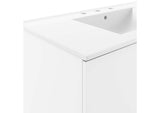 EEI-5783-WHI-WHI Vitality 36" Bathroom Vanity By Modway