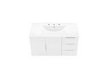 EEI-5783-WHI-WHI Vitality 36" Bathroom Vanity By Modway