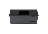 EEI-5784-GRY-BLK Vitality 48" Single Sink Bathroom Vanity By Modway