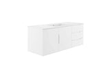 EEI-5784-WHI-WHI Vitality 48" Single Sink Bathroom Vanity By Modway