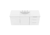 EEI-5784-WHI-WHI Vitality 48" Single Sink Bathroom Vanity By Modway