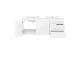 EEI-5785-WHI-WHI Vitality 48" Double Sink Bathroom Vanity By Modway