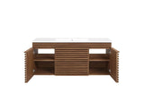 EEI-5801-WAL-WHI Render 48" Wall-Mount Bathroom Vanity By Modway