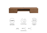 EEI-5865-WAL Render Wall Mount Wood Office Desk By Modway