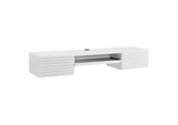 EEI-5865-WHI Render Wall Mount Wood Office Desk By Modway