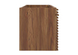 EEI-5866-WAL Render 48" Single Sink Compatible - Not Included - Bathroom Vanity Cabinet By Modway