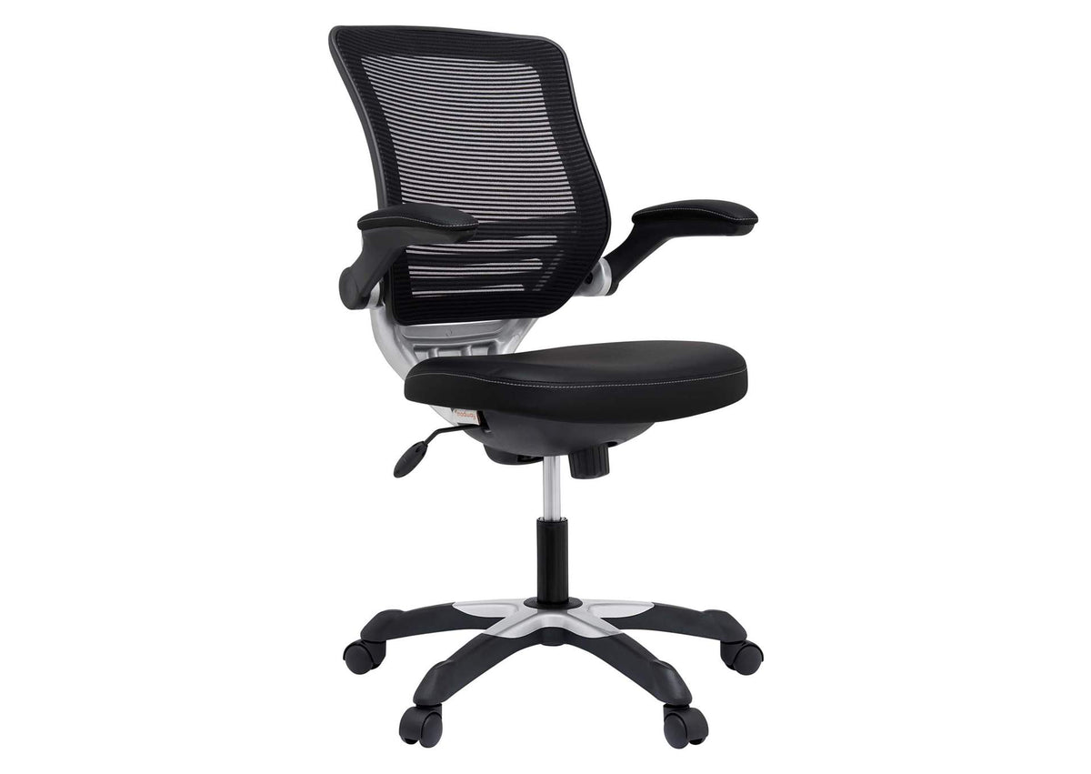EEI-595-BLK Edge Vinyl Office Chair By Modway