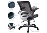 EEI-595-BLK Edge Vinyl Office Chair By Modway