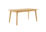 EEI-6017-OAK-OAK Juxtapose 63" Rectangle Dining Table By Modway
