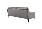 EEI-6018-GRY Corland Leather Sofa By Modway